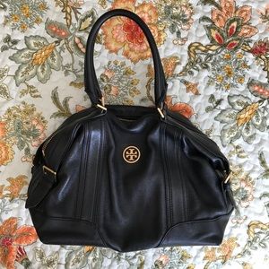 Tory Burch pebbled leather satchel *authentic*